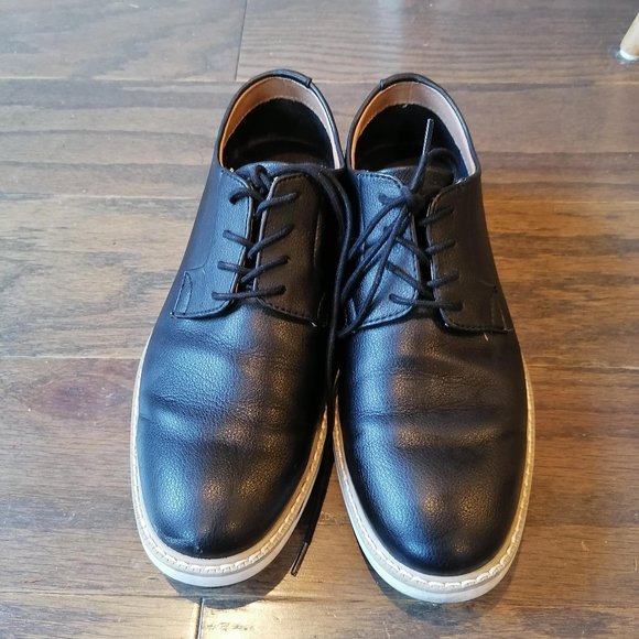 H&M Men's Black Derby Shoes - Picture 1 of 1